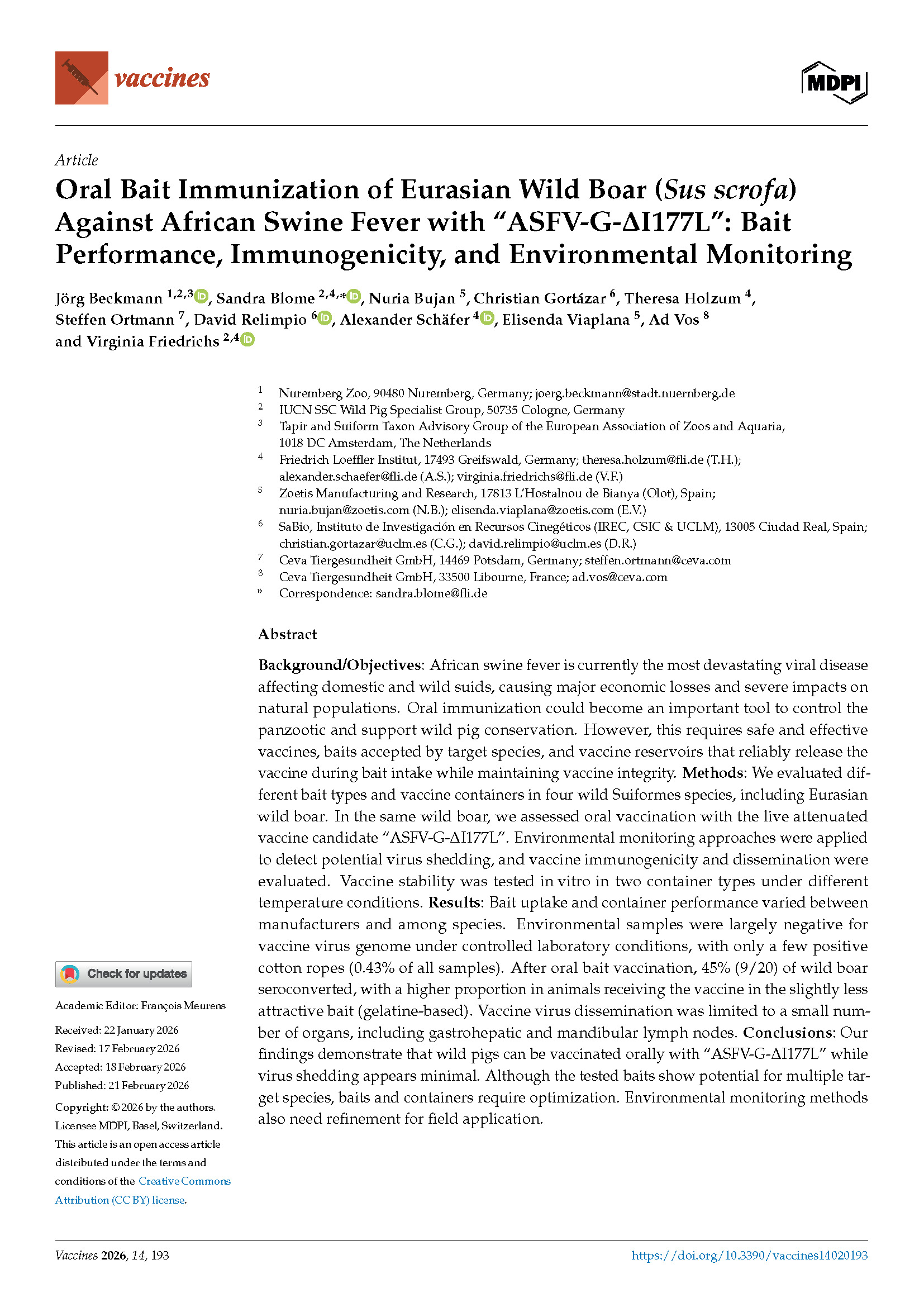 vaccines-14-00193_Page_01 ASFaVIP scientific publications - Correlates of protection against African swine fever virus identified by a systems immunology approach_Page_01